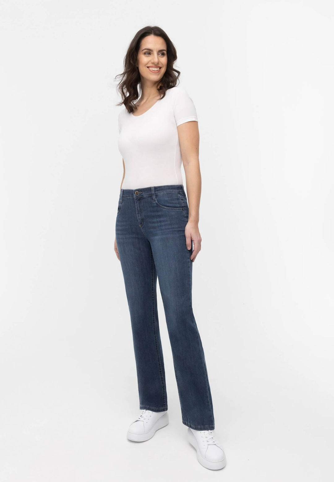 wonderjeans Relaxed Straight Blue Stone