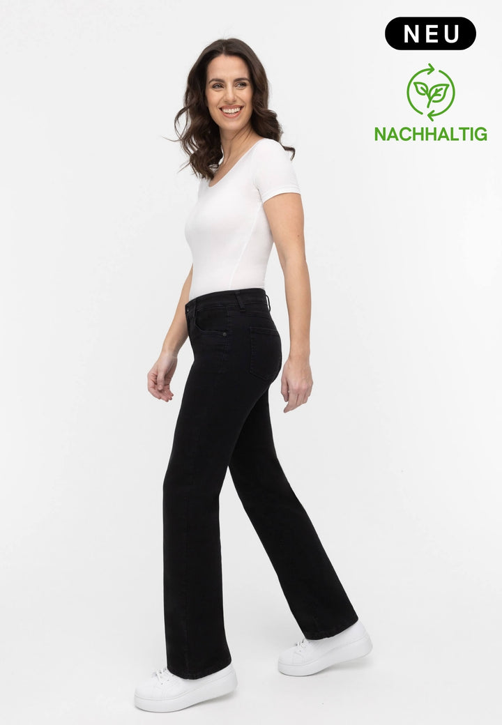 wonderjeans Relaxed Straight Black